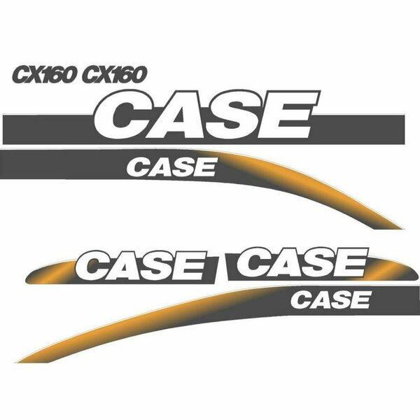 Aftermarket Decal Set CASECX160DECALSET